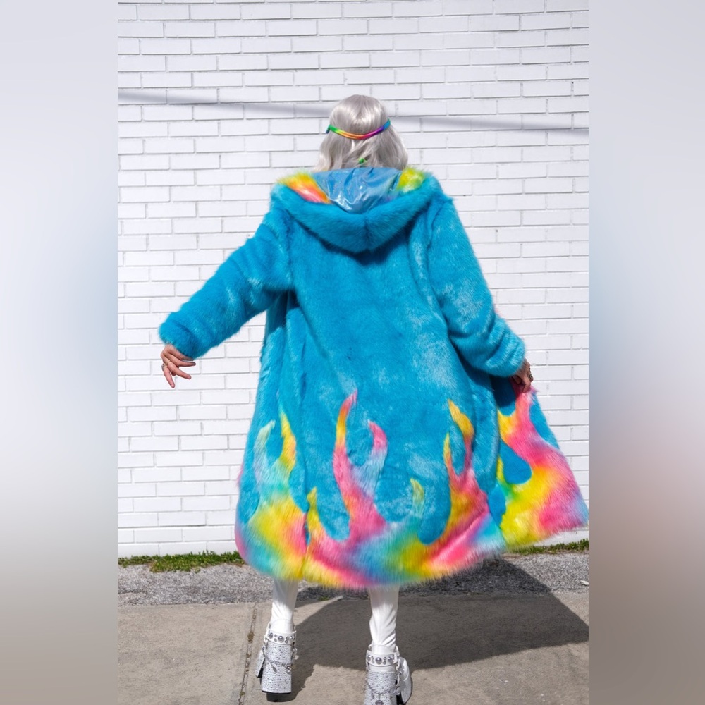Space Island Kalypso Fur Coat (Small)